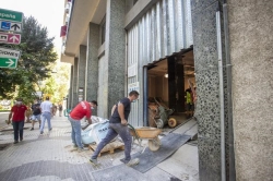 El gimnasio del Coliseum, en Cáceres, prepara su apertura para el 1 de septiembre