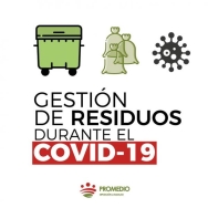 Promedio recuerda el uso de tres bolsas de basura en los hogares con casos positivos o en cuarentena