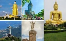 El Buda de Cáceres y Moisés bajando de La Montaña