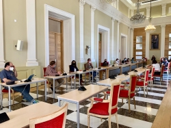 El Consejo Sectorial de Comercio analiza la situación del comercio local agravada por las consecuencias de la pandemiaEl Consejo Sectorial de Comercio