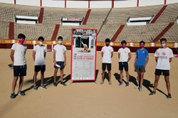 Eric Olivera, Sergio Sánchez y Filipe Martinho, finalistas del VIII Certamen de Clases Prácticas de Escuelas Taurinas de la Diputación de Badajoz