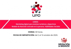 La Diputación de Badajoz va a comenzar dos cursos sobre hostelería y turismo y atención sociosanitaria