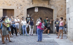 Cáceres recibió este agosto 26.660 turistas, un 34 por ciento menos que el año anterior