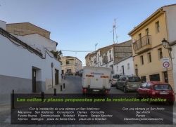 El ayuntamiento plantea limitar el tráfico en 17 calles del centro