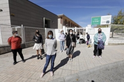 Padres del colegio el Vivero de Cáceres no llevan a sus hijos a clase en protesta por una profesora