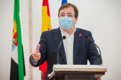Fernández Vara resalta la apuesta de Extremadura por las energías renovables para la generación de riqueza y empleo