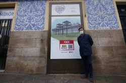 Murales para ‘adecentar’ los locales vacíos del centro
