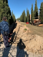 Se inician las obras de mejora del alumbrado público del Parque Vía de la Plata en el barrio de Montesol