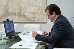 Fernández Vara pone en valor la fortaleza de la unidad y de la puesta en común que han significado las políticas públicas de la Unión Europea