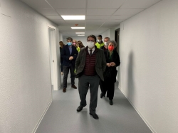 Vergeles presenta el nuevo centro de Salud Zona Centro de Cáceres que mejorará desde este lunes las condiciones de usuarios y profesionales