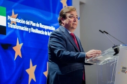 Fernández Vara resalta que el reto de futuro pasa por dejar ‘una Europa, una España y una Extremadura mejor’