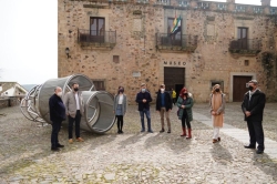 Salaya destaca la oportunidad de conocer las obras del Museo Helga de Alvear sin masificaciones