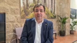 Fernández Vara destaca la participación y la innovación como claves del éxito de la Feria Transfronteriza del Gurumelo