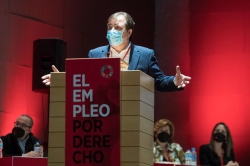 Fernández Vara señala que en la distribución de los fondos europeos serán fundamentales el crecimiento económico y el empleo