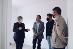 Leire Iglesias subraya la apuesta de la Junta de Extremadura por las políticas activas de vivienda en Don Benito