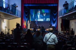 Fernández Vara participa en el acto institucional de entrega de Medallas de Oro con motivo del Día de la Provincia de Badajoz