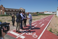 Las obras de la EDUSI Montijo-Puebla de la Calzada están ejecutadas en un 70%