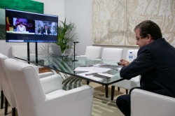 Fernández Vara aboga por aprovechar los fondos europeos para impulsar la digitalización y acabar con las brechas digitales, territoriales y sectoriale