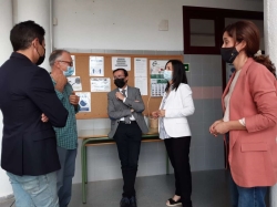 Esther Gutiérrez destaca el esfuerzo de la Junta de Extremadura en la mejora de la red de centros educativos de Villanueva de la Serena