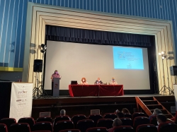 Begoña García clausura la Asamblea General de la Red Extremeña de Desarrollo Rural celebrada en Arroyo de la Luz