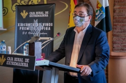 Fernández Vara destaca la excelencia de los productos agroalimentarios extremeños galardonados en la XXII edición de los Premios Espiga