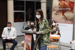La consejera de Cultura destaca que el Festival de Mérida es un “laboratorio para seguir profundizando en el estudio de los textos clásicos”