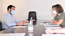La consejera para la Transición Ecológica se reúne con el presidente de la FEMPEX para tratar los fondos Next Generation