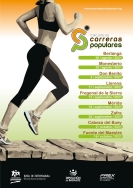De agosto a octubre se celebra el "Circuito de Carreras Populares" de la Diputación de Badajoz