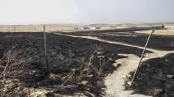 Un fuego junto a Mejostilla calcina varias hectáreas