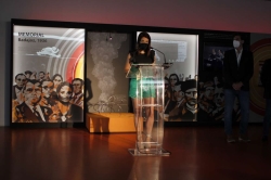Escuchar La consejera de Cultura inaugura el memorial en homenaje a las víctimas de la represión franquista en Badajoz