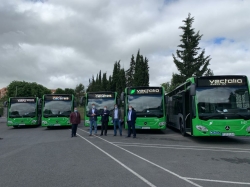 Vectalia prueba en Cáceres un autobús urbano 100% eléctrico de cero emisiones