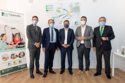 El presidente de la Junta de Extremadura resalta el papel de la medicina preventiva y de la rehabilitación en la inauguración de la nueva clínica del