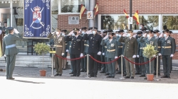La Guardia Civil de Cáceres homenajea a las víctimas del covid en el día de su patrona