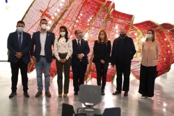 La consejera Nuria Flores y el ministro de Cultura, Miquel Iceta, visitan el Museo Helga de Alvear