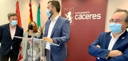 El alcalde Luis Salaya destaca la importancia de formar parte de nuevo de la Red de Cooperación de Ciudades en la Ruta de la Plata