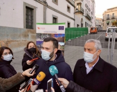 La calle Gran Vía se convertirá en plataforma única y se mejorarán las redes de abastecimiento y saneamiento