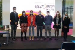 Nuria Flores reafirma el compromiso de la Junta de Extremadura con la cooperación transfronteriza en materia deportiva