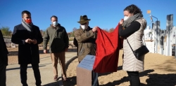 La doctora Magdalena González Fernández da su nombre al parque infantil del Parque del Príncipe