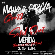 Agotadas las entradas del concierto de Manolo García en el STONE&MUSIC Festival