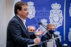 Fernández Vara considera la tecnología y el capital humano claves para luchar contra la delincuencia
