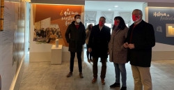 Begoña García asiste a la inauguración del Centro de Interpretación del Queso y las Carantoñas de Acehúche