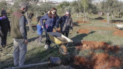 Nuevo empuje ciudadano a la Ribera de Cáceres con más plantaciones