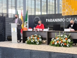 Rafael España define a la UEX de vital importancia para generar herramientas de aplicación a los retos más relevantes de la sociedad
