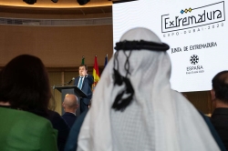 Fernández Vara muestra a Extremadura, en la Expo de Dubái, como tierra de oportunidades con proyección internacional para relaciones comerciales