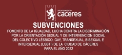 El Boletín Oficial de la Provincia publica la convocatoria de subvenciones para el Fomento de la Igualdad de las personas LGBTI