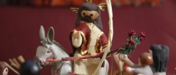 Los Playmobil sucumben a la Semana Santa de Cáceres