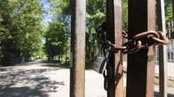 Cierran el parque del Príncipe de Cáceres por la presencia de jabalíes