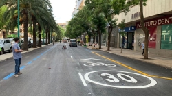 Reabre al tráfico el tramo de la avenida Virgen de Guadalupe cerrado por la renovación del asfaltado