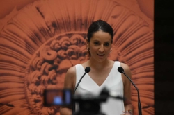 Flores Redondo destaca la apuesta del Festival de Mérida por visibilizar a las mujeres y darles el protagonismo que les fue hurtado durante tanto tiem
