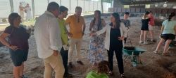 Gil Rosiña resalta la experiencia formativa y cultural del campo de voluntariado juvenil ‘Yacimiento Arqueológico de Mérida’ de la Campaña de Verano d